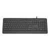 Klaviatūra Multimedia USB ENG/Juoda KB-MCH-05 Gembird