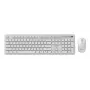 Klaviatūra + PELĖ Wrl ENG/WH KBS-WPS-01-W Gembird