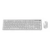 Klaviatūra + PELĖ Wrl ENG/WH KBS-WPS-01-W Gembird