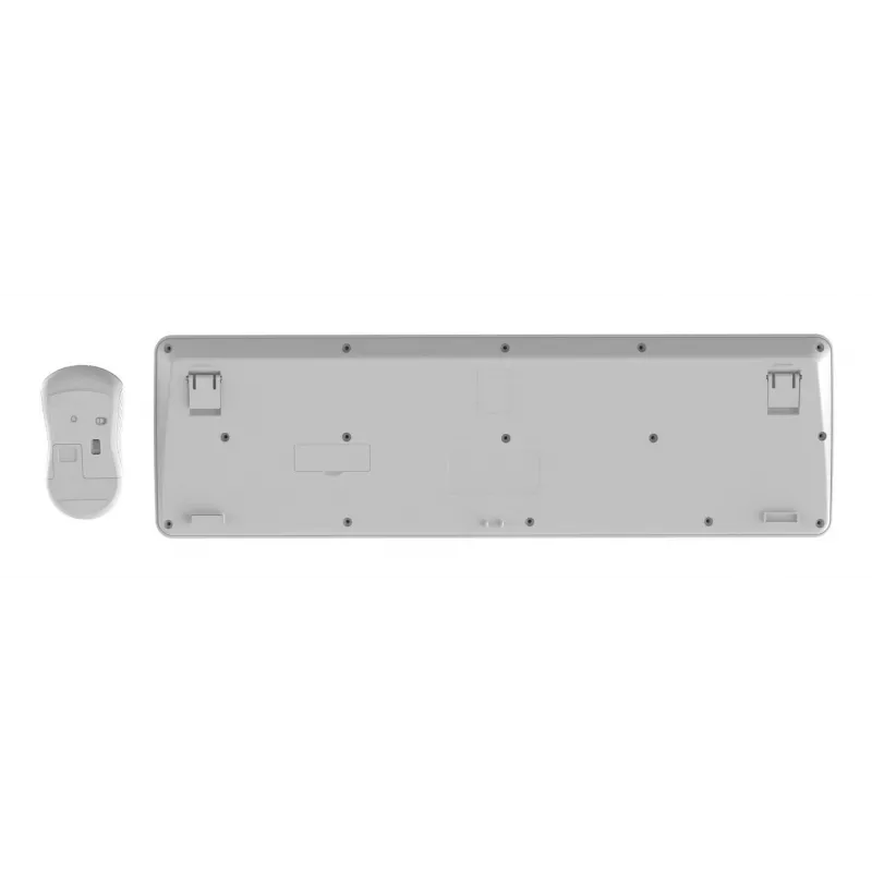 Klaviatūra + PELĖ Wrl ENG/WH KBS-WPS-01-W Gembird