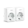TP-Link Tapo Mini išmanusis Wi-Fi kištukinis lizdas, skirtas naudoti patalpose, baltas, namams, polikarbonatas (PC), būsenos indikatorius, CE, RoHS