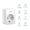 TP-Link Tapo Mini išmanusis Wi-Fi kištukinis lizdas, skirtas naudoti patalpose, baltas, namams, polikarbonatas (PC), būsenos indikatorius, CE, RoHS