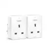 TP-Link Tapo Mini išmanusis Wi-Fi kištukinis lizdas, skirtas naudoti patalpose, baltas, namams, polikarbonatas (PC), būsenos indikatorius, CE, RoHS