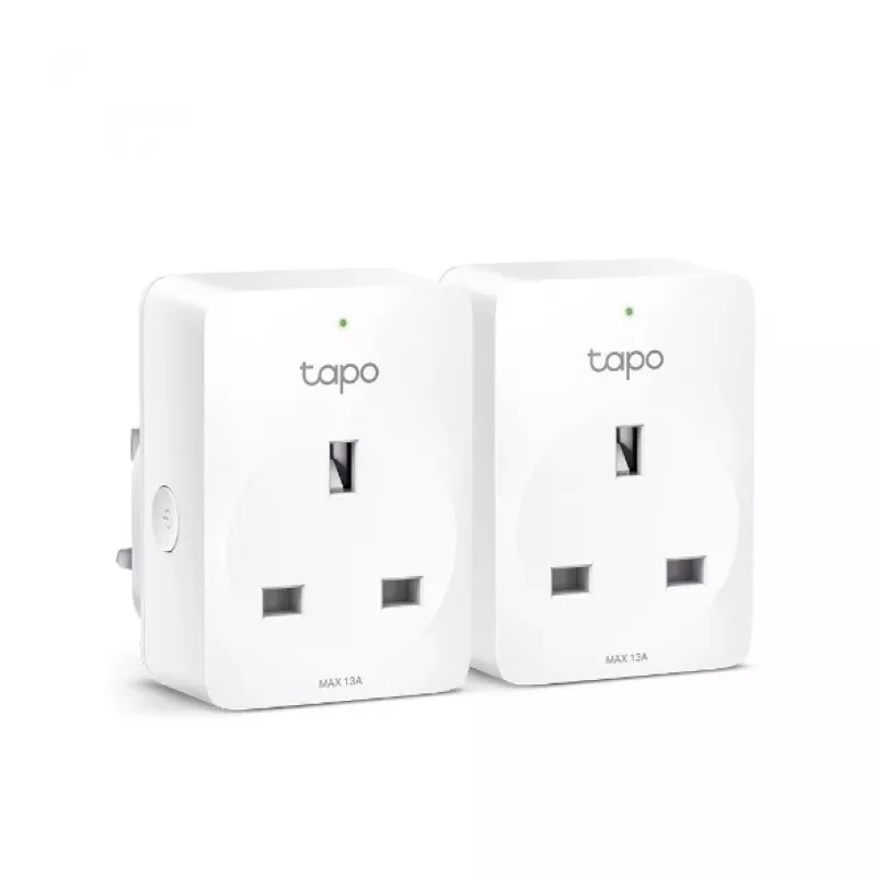 TP-Link Tapo Mini išmanusis Wi-Fi kištukinis lizdas, skirtas naudoti patalpose, baltas, namams, polikarbonatas (PC), būsenos indikatorius, CE, RoHS