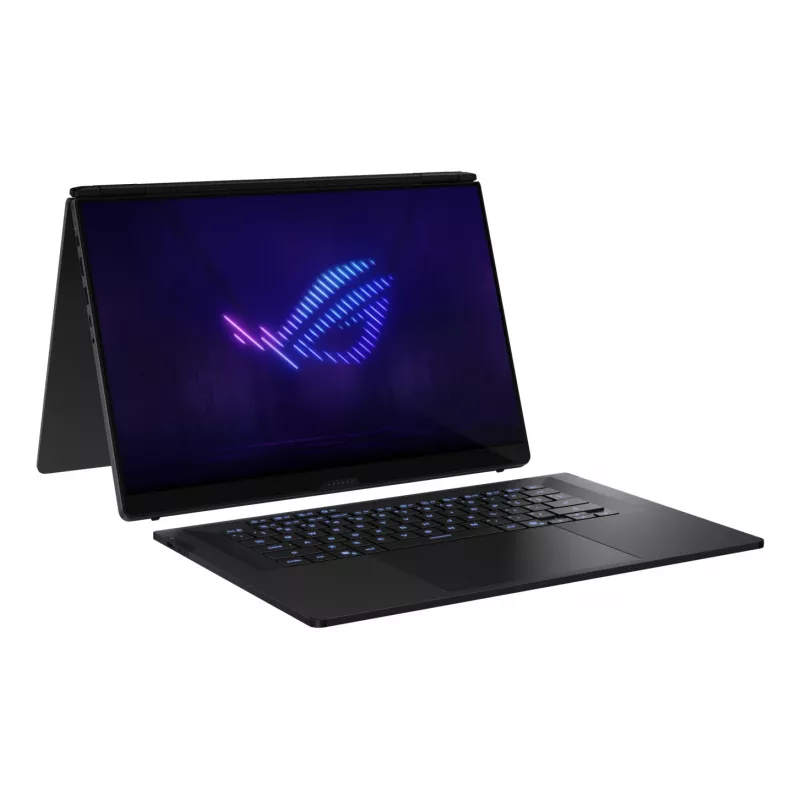 ASUS ROG Zephyrus Duo GX651AX-SR005X Intel Core Ultra 9 386H Hybrid (2-in-1) 40.6 cm (16 inch) Touchscreen WQXGA+ 64 GB LPDDR5x-SDRAM 2 TB SSD NVIDIA GeForce RTX 5090 Wi-Fi 7 (802.11be) Windows 11 Pro Pilka