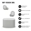 Sony WF1000XM6S.CE7 belaidės į ausis įdedamos ausinės skambučiams / muzikai, Bluetooth, sidabrinės