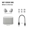 Sony WF1000XM6S.CE7 belaidės į ausis įdedamos ausinės skambučiams / muzikai, Bluetooth, sidabrinės