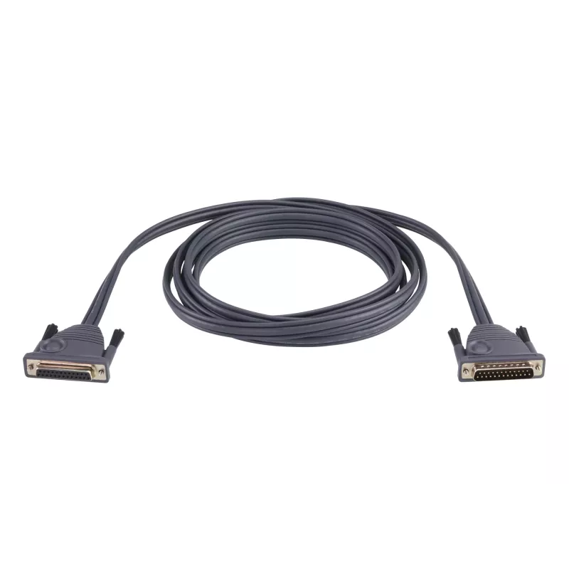 ATEN 2L1701 nuoseklusis laidas Juoda 1,8 m DB-25