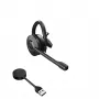 Jabra Engage 55 - USB-A UC Convertible, EMEA/APAC, belaidės, biurui/skambučių centrui, 18 g, ausinės, juodos, titano