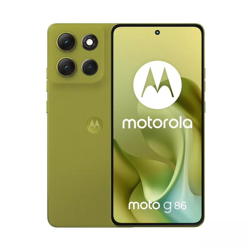Motorola moto g86 5G 16,9 cm (6,67 col.) Dual SIM Android 15 USB Type-C 8 GB 256 GB 5200 mAh Žalia