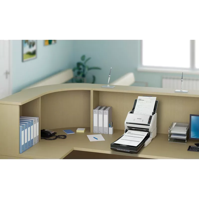 Epson WorkForce DS-530III lapinis skaitytuvas 600 x 600 DPI A4 Baltas