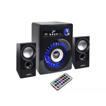 Audiocore AC910 garsiakalbių rinkinys 10 W Kompiuteriui / Nešiojamam kompiuteriui Juoda Bluetooth