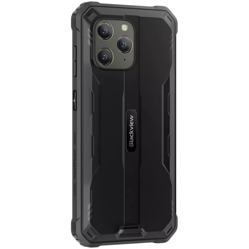 Blackview Rugged BV5300 PLUS, 6.10 HD+IPS 720x1560, 8GB/128GB, MT8788V CAZA Octa-core 2.0GHz, Priekinė 5MP/Galinė 13MP, NFC, LTE, 6580mAh, Android 13, Juoda