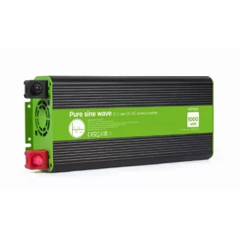 Grynos sinusinės bangos automobilinis DC-AC galios keitiklis 12V/230V 1000W/2000W