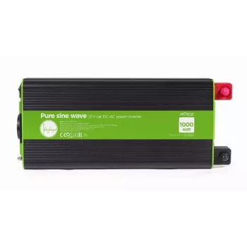 Grynos sinusinės bangos automobilinis DC-AC galios keitiklis 12V/230V 1000W/2000W