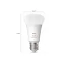 Philips Hue White ambience A60 – E27 išmanioji lemputė – 1100 (2 vnt. pakuotė)