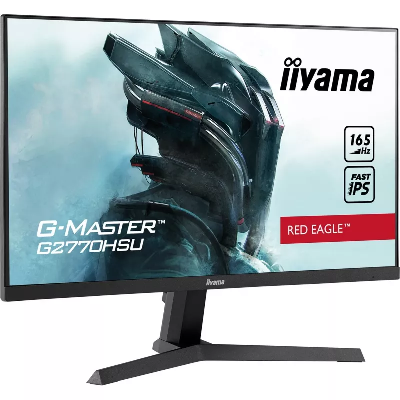 LCD Monitorius | IIYAMA | G2770HSU-B1 | 27 | Žaidimų | Skydelis IPS | 1920x1080 | 16:9 | Matinis | 0,8 ms | Garsiakalbiai | Pakreipimas | Spalva juoda | G2770HSU-B1