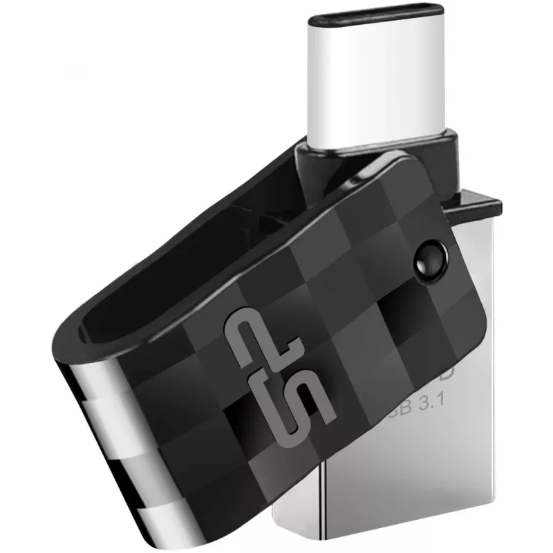 Silicon Power Mobile C31 - 32 GB - USB 3.0 (3.1 Gen 1) - Type-A/Type-C - Mac OS X 10.10 Yosemite - Mac OS X 10.11 El Capitan - Mac OS X 10.12 Sierra - Mac OS X 10.3 Panther,... - A