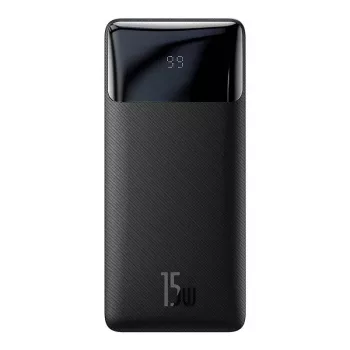 Išorinė baterija Baseus Bipow 30000mAh, 15W (juoda)
