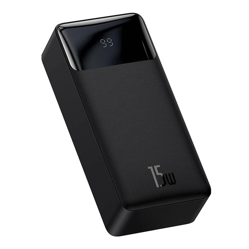 Išorinė baterija Baseus Bipow 30000mAh, 15W (juoda)