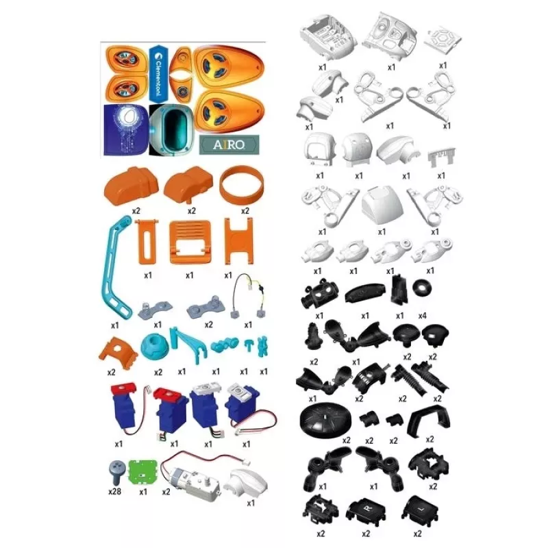 Clementoni Scientific fun. Robotics. AIRO 50819 robotas
