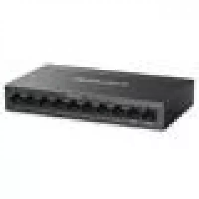 Mercusys MS110CP tinklo komutatorius PoE palaikymas juodas