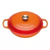 Le Creuset apvalus puodas 30 cm raudonas