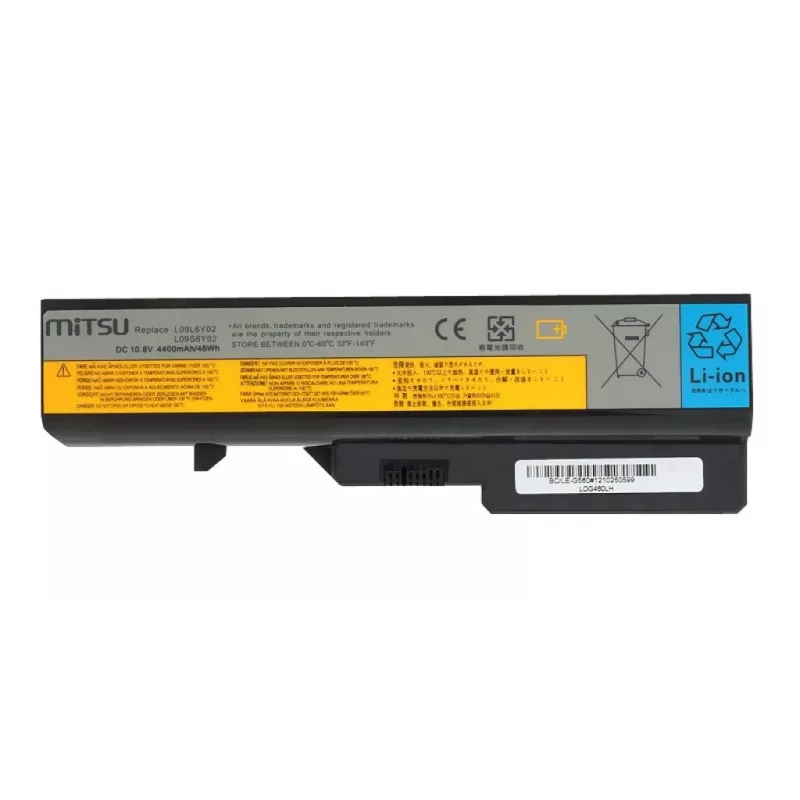 Baterija, skirta Lenovo IdeaPad G460, G560 4400 mAh (48 Wh) 10.8 - 11.1 V