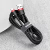 Baseus Cafule USB-C laidas 2A 3m (juoda+raudona)