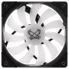 Kaze Flex 120 ARGB PWM 120x120x27 juodas permatomas 1800 aps./min.
