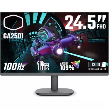 Cooler Master Gaming GA2501 LED ekranas 62,2 cm (24,5) 1920 x 1080 pikselių Full HD juodas (CMI-GA2501-