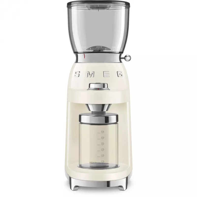 Smeg CGF11CREU kavos malūnėlis, 50-ųjų stiliaus, kreminis