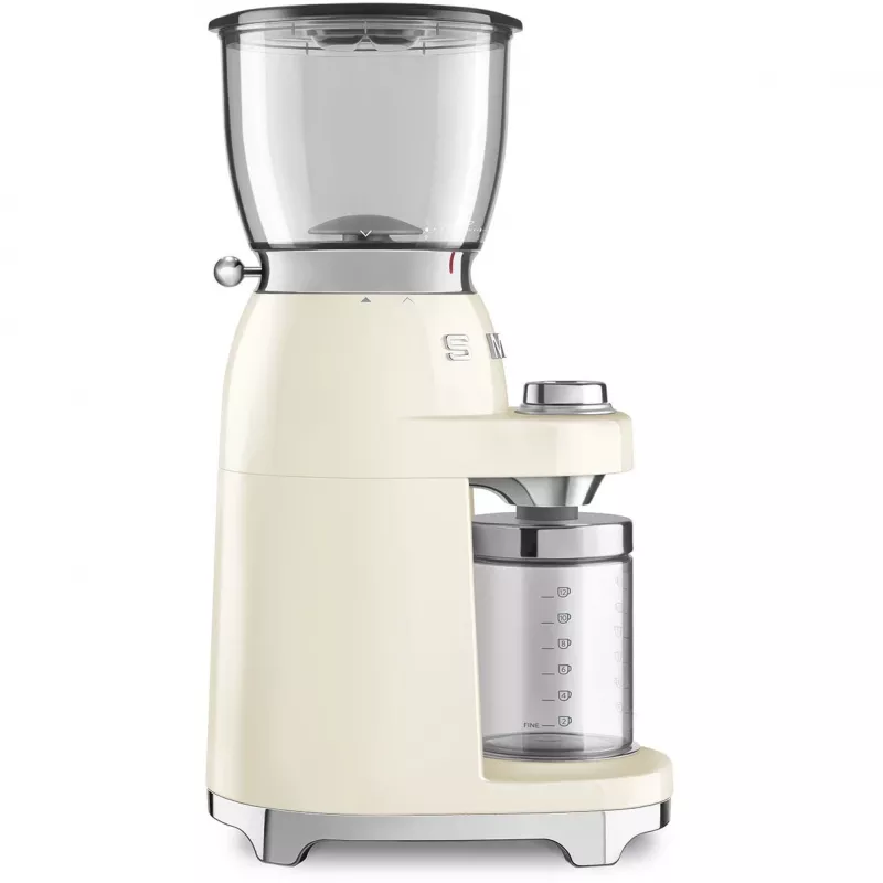 Smeg CGF11CREU kavos malūnėlis, 50-ųjų stiliaus, kreminis