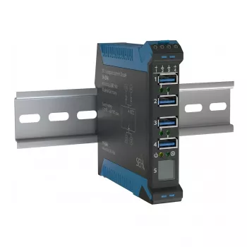 SEH IH-304 USB-Hub3.0 DIN bėgelis 4xUSB3.0 - šakotuvas (M07250)