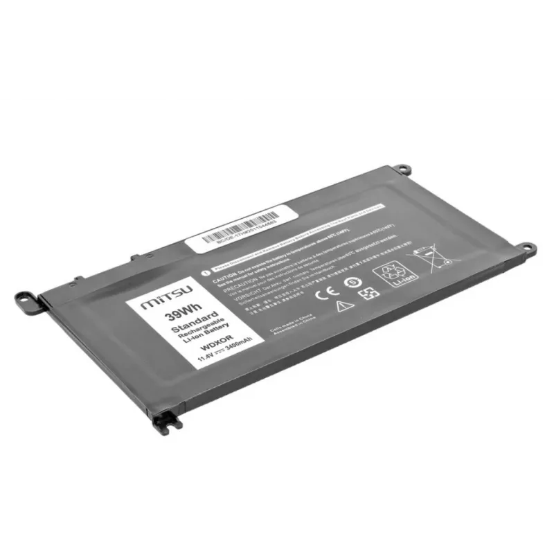 Baterija, skirta DELL Vostro 14 (5468), Inspiron 15 (5568), 3400 mAh (39Wh), 11,4 V