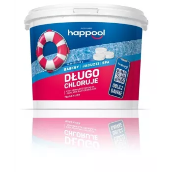 Acrylmed TRIOCHLOR lėto atpalaidavimo chloro tabletės baseinui 20 g / 3 kg