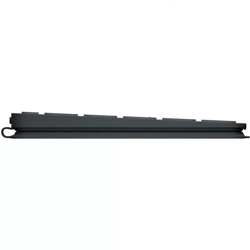 Logitech Keys-To-Go 2 for iPad - klaviatūra - įmontuotas dangtelis - belaidė - Bluetooth LE - QWERTZ - šveicariška - grafito (920-013008)