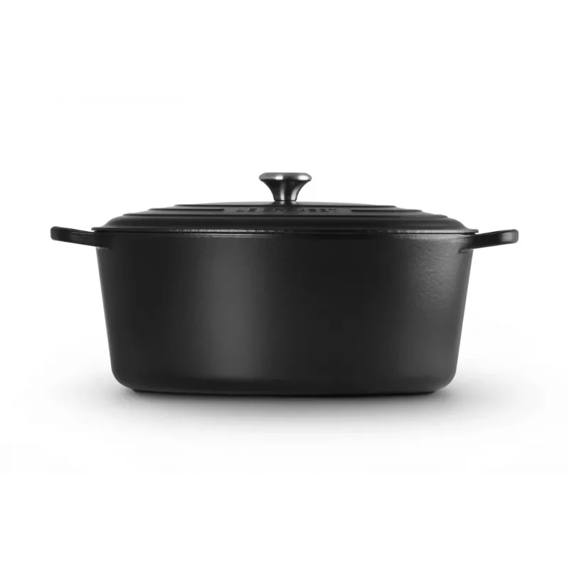Le Creuset Signature 13,9 l ovalus juodas