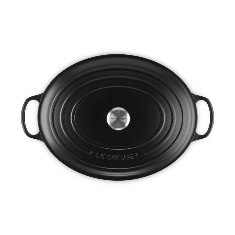 Le Creuset Signature 13,9 l ovalus juodas