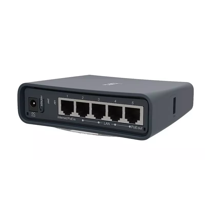 Mikrotik hAP ac lite tower Juoda maitinimas per Ethernet (PoE)