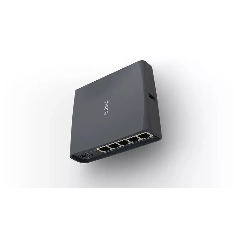 Mikrotik hAP ac lite tower Juoda maitinimas per Ethernet (PoE)