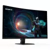 GIGABYTE GS32QCA 31.5 QHD lenktas žaidimų monitorius - 2560 x 1440, 180Hz, 1ms, 250 cd/m², FreeSync, HDR Ready, HDMI 2.0, DisplayPort 1.4