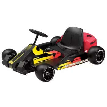 Razor Ground Force Elite - elektrinis kartingas, juodas ir raudonas