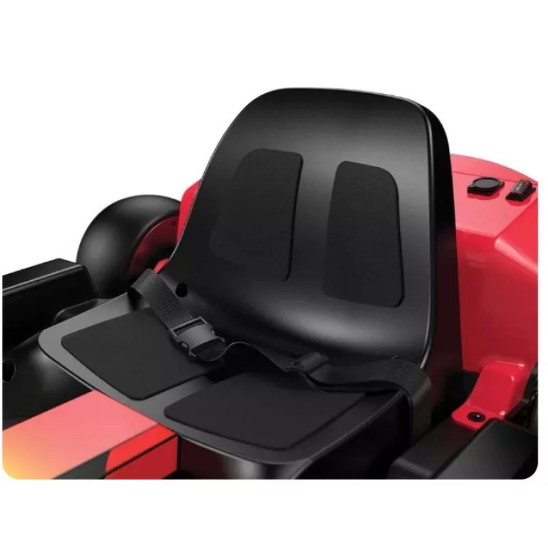 Razor Ground Force Elite - elektrinis kartingas, juodas ir raudonas