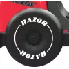 Razor Ground Force Elite - elektrinis kartingas, juodas ir raudonas