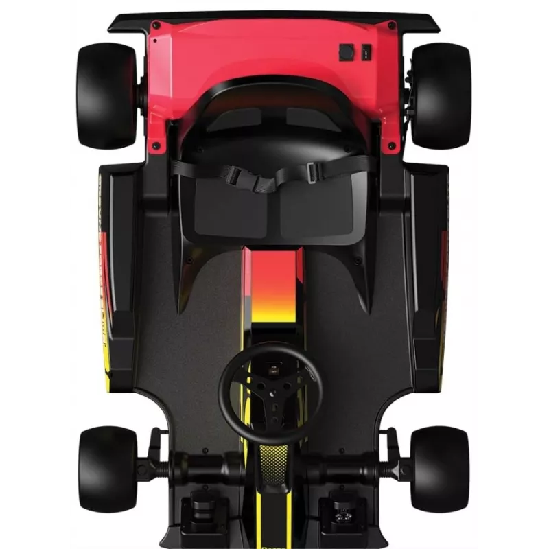 Razor Ground Force Elite - elektrinis kartingas, juodas ir raudonas