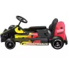 Razor Ground Force Elite - elektrinis kartingas, juodas ir raudonas
