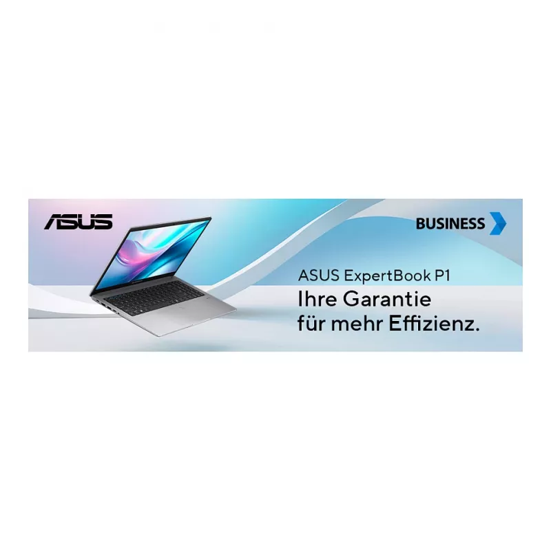 ASUS ExpertBook P1 P1503CVA-S72335 C5-210H/16GB/512GBSSD/noOS - Klaviatūros išdėstymas gali būti vokiškas