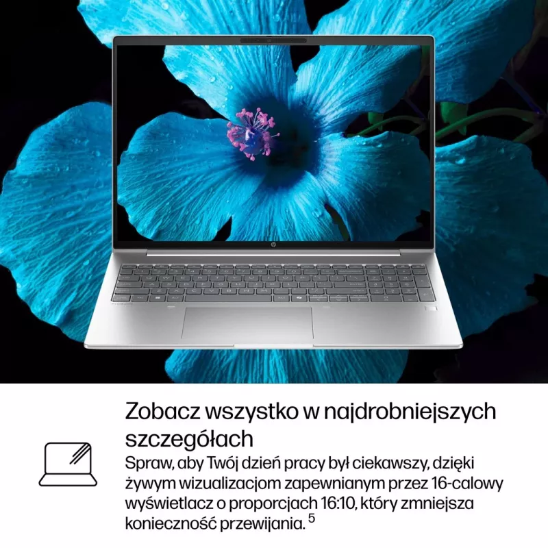 HP ProBook 4 G1i 16 Intel Core Ultra 7 255U 16 colių 16 GB DDR5 512 GB M.2 PCIe UMA W11P 3YW