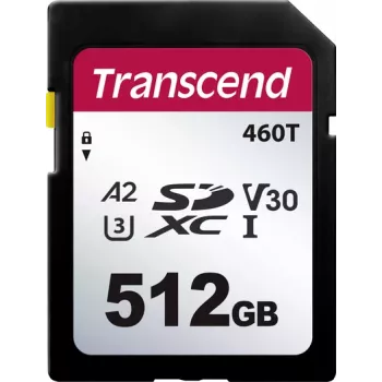 Transcend TS512GSDC460T-VS1 SD kortelė mažmeninė 512 GB (TS512GSDC460T-VS1)